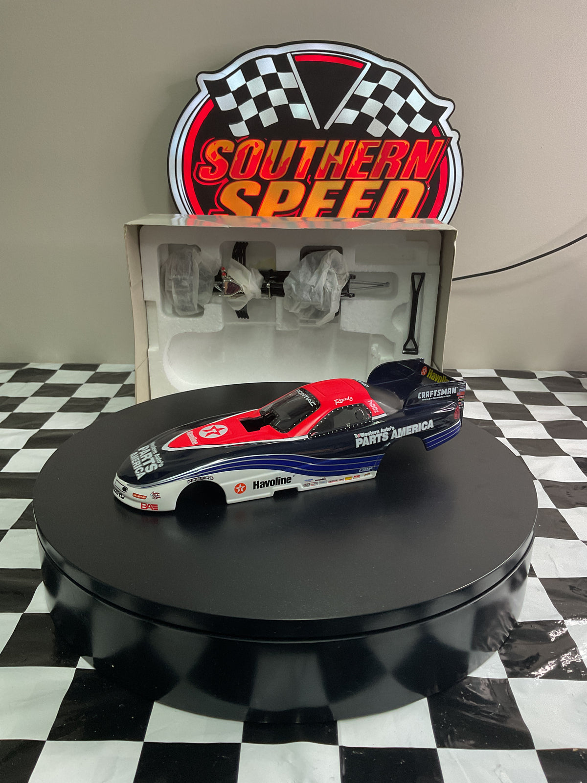 Randy Anderson Western Auto 1997 Pontiac 1:24 Scale Funny Car