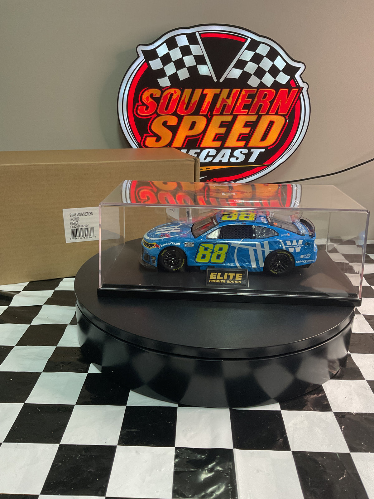 Shane Van Gisbergen 2025 #88 Trackhouse 1:24 Elite Premier