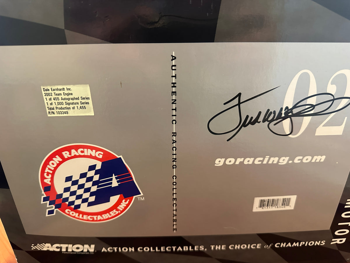 Dale Earnhardt Inc. 2002 Team Engine Auto'd 1:4 scale Nascar Winston Cup Motor